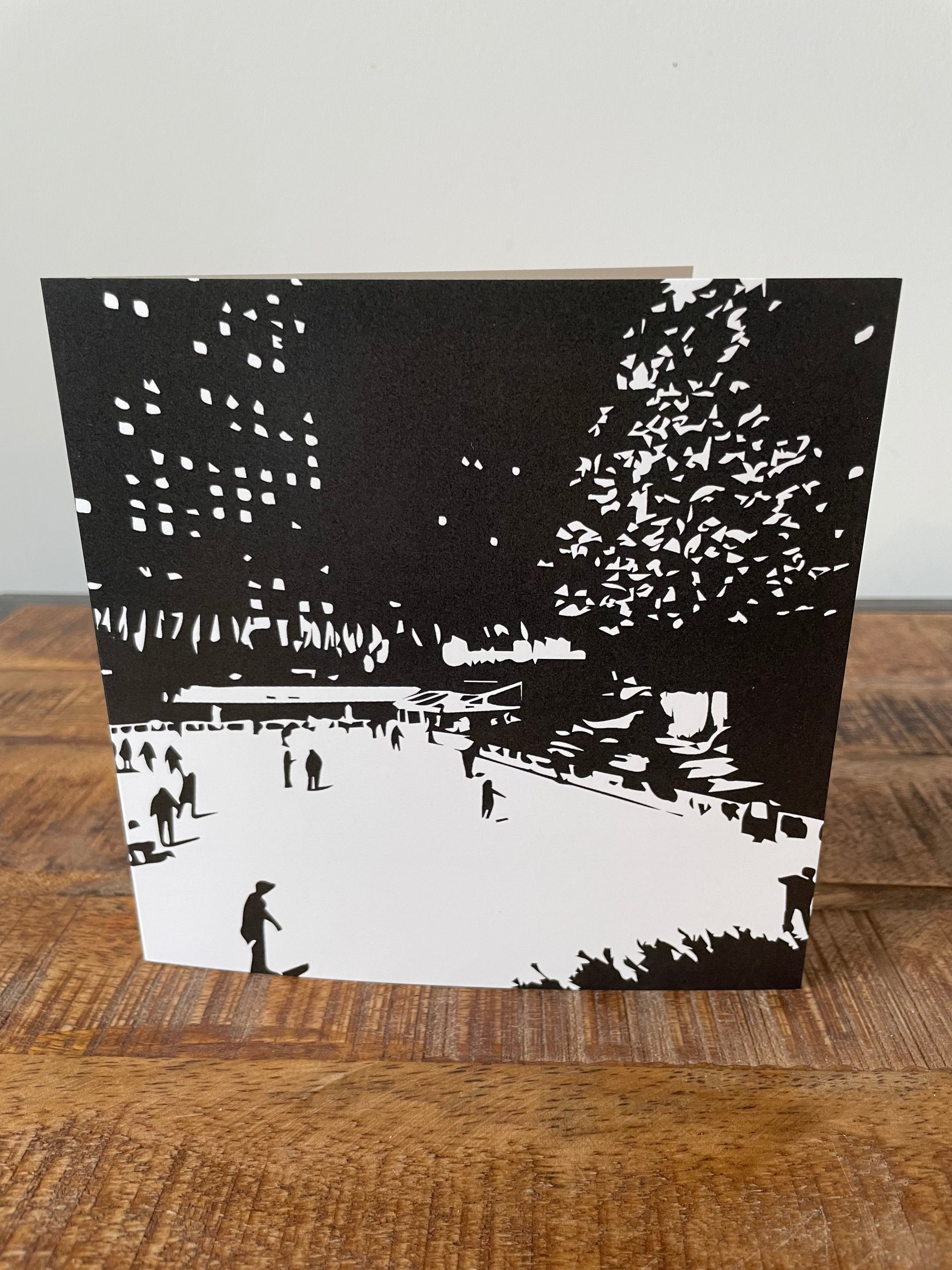 Rockefeller Christmas Card (Pack of 12)